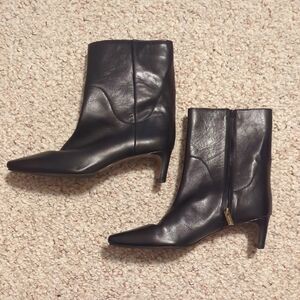 Vince Camuto Amariah Real Leather Ankle Booties